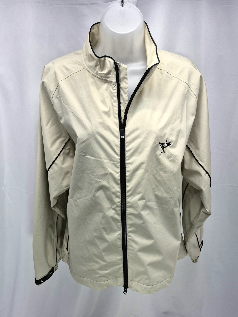 FootJoy NWOT Women’s L Tan 2012 Member-Professional Golf Windbreaker Jacket L